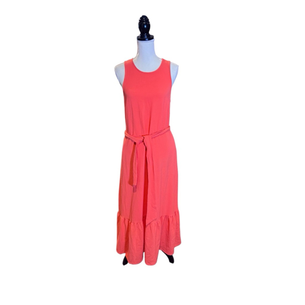 Women's A New Day Orange Maxi Dress Size S
